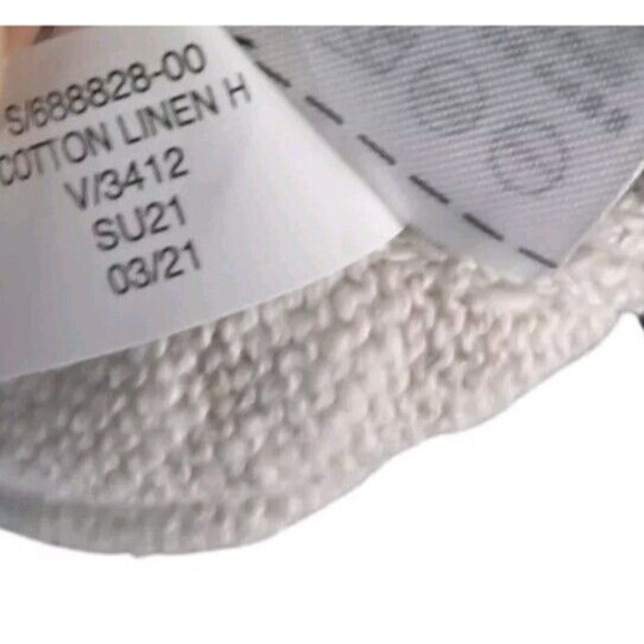 Banana Republic Henley Hoodie Sweater Men's Large Gray Cotton Linen Long Sleeve - Picture 8 of 9